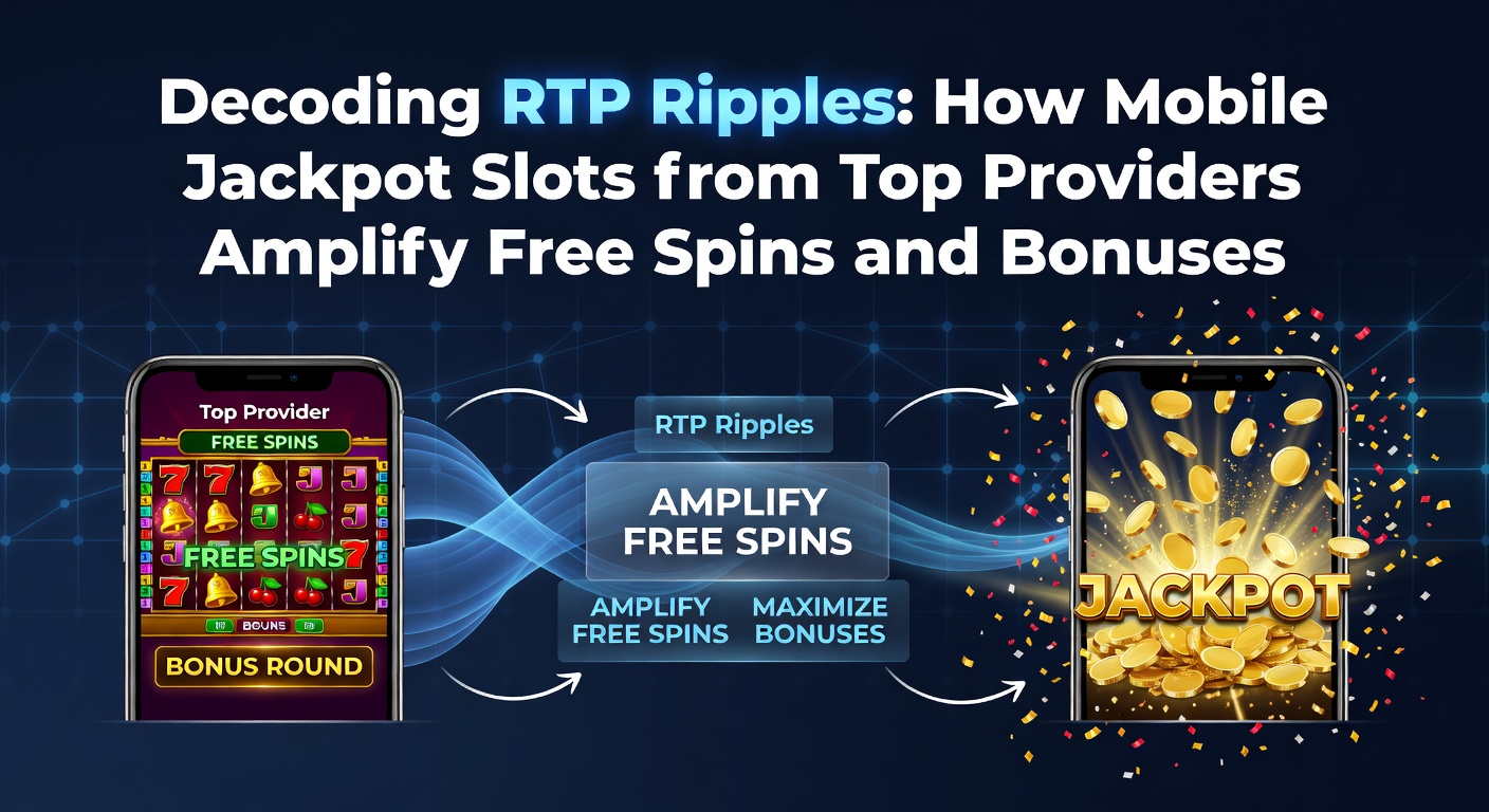 Vibrant mobile slot screen showing jackpot counters ticking up alongside cascading free spin symbols and bonus multipliers